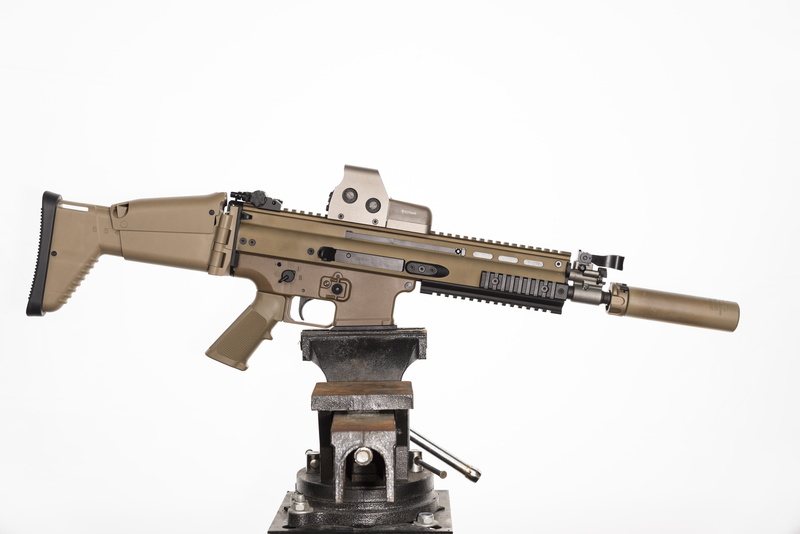 rifle, machine, FN SCAR-H, weapons, 5K, assault