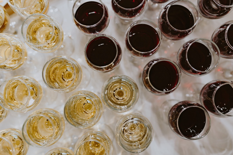 geometric shape, still life, alcohol, circle, full frame, glass, party, high angle view, indoors, backgrounds, celebration, food and drink, many, wine