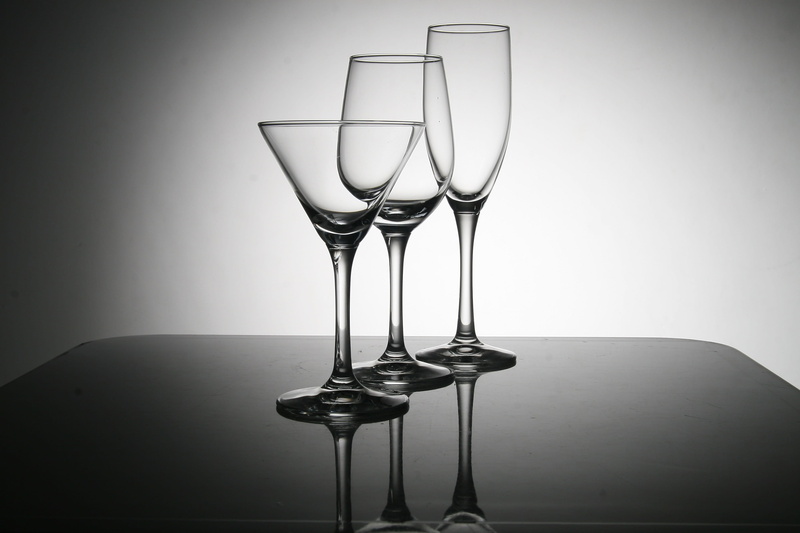 wineglass, white, cocktail, empty, drinking Glass, 2K, wine, studio, refreshment, studio shot, transparent, gray background, water cup, freshness, alcohol