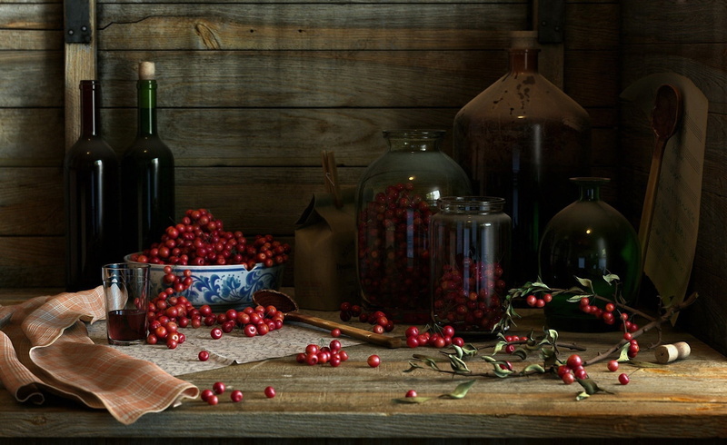 red wine, food, fruit, wine bottle, bottle, wine, airtight, rug, glass, alcohol, wood - material, glass - material, 1080P, indoors, no people, table, red