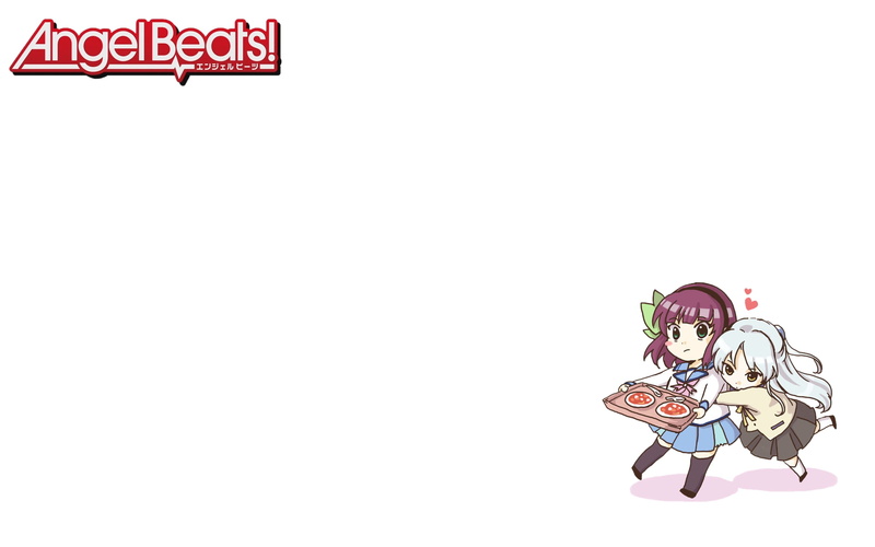creativity, Tachibana Kanade, studio shot, sign, no people, cut out, white background, anime, text, Angel Beats!, human representation, indoors, art and craft