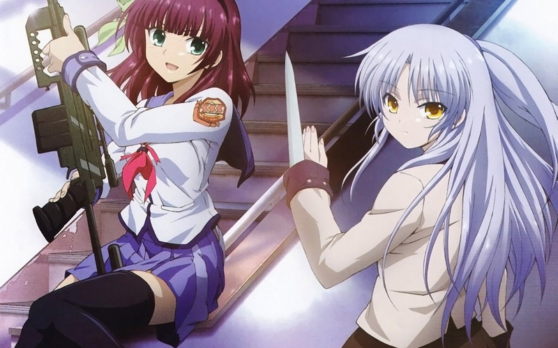 Yuri Nakamura, Anime, Kanade Tachibana, Angel Beats!, 720P