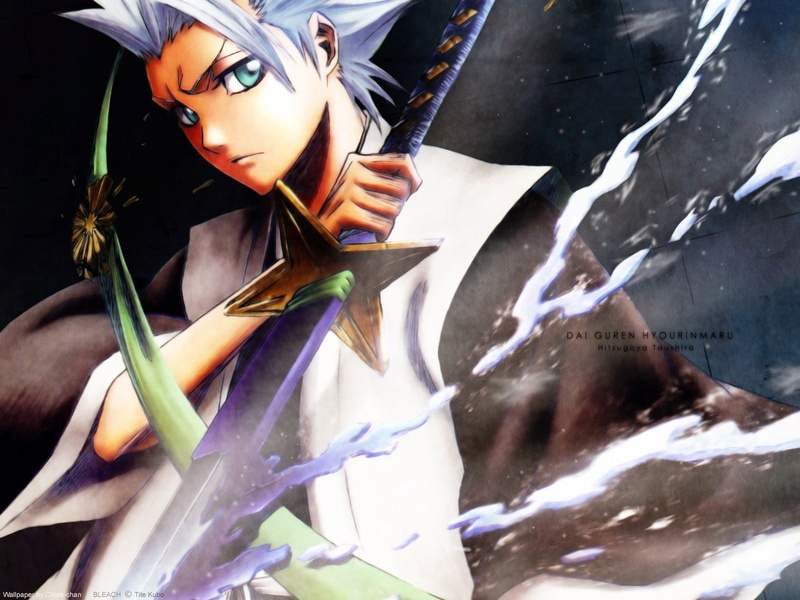 art, hitsugaya, toshiro, hd, bleach, zanpakuto, anime, Hitsugaya Toshiro, 720P