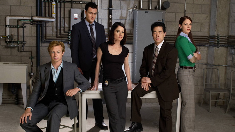 men, Simon Baker, young adult, coworker, teamwork, Grace Van Pelt, mature men, TV Show, colleague, group of people, Wayne Rigsby, formal businesswear, business person