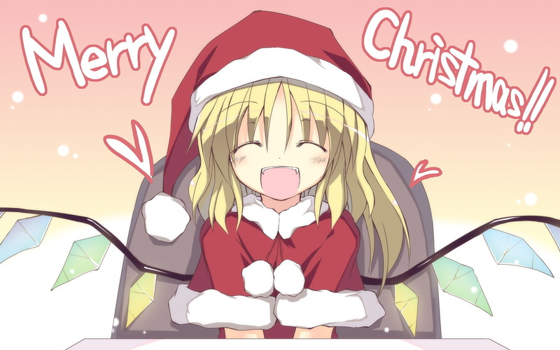 Flandre Scarlet, human representation, heart shape, Touhou, text, no people, blonde, indoors, male likeness, arts culture and entertainment, creativity