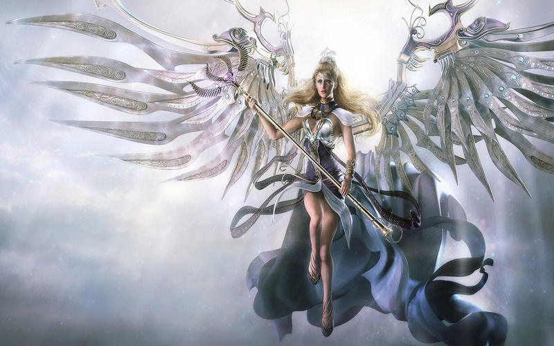 feather, beautiful woman, nature, females, clothing, beauty, hairstyle, angel, costume wing, indoors, fashion, cloud - sky, young adult, adult, hair, fantasy