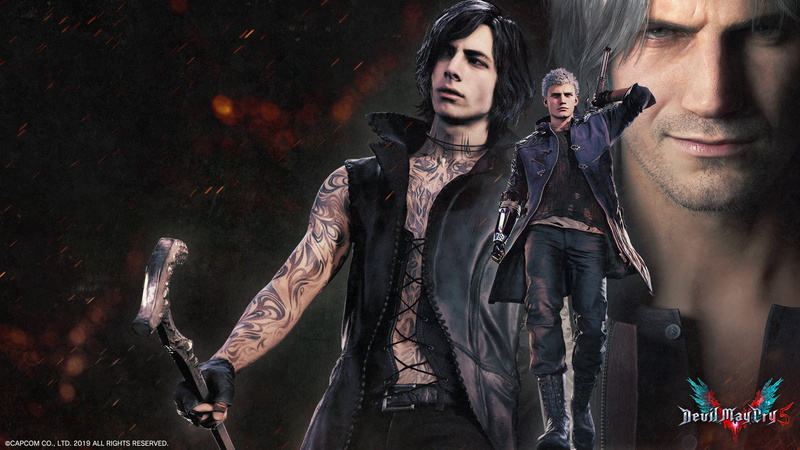 Dante (Devil May Cry), Devil May Cry, video games, 1080P, Devil May Cry 5