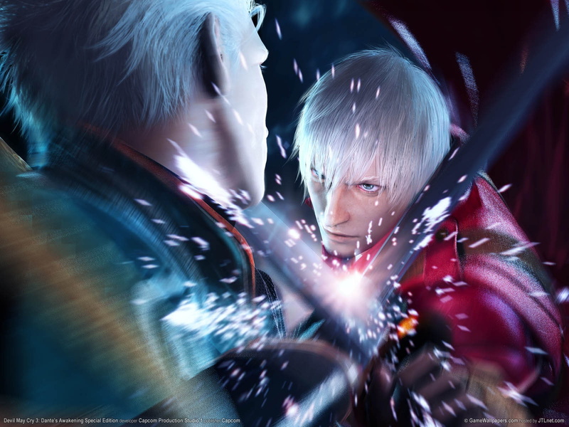 720P, Devil May Cry, Vergil (Devil May Cry), Dante (Devil May Cry)