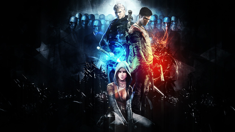1080P, Kat (Devil May Cry), Vergil (Devil May Cry), Dante (Devil May Cry), Devil May Cry