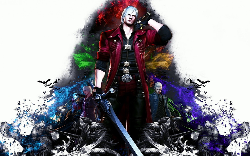 nature, emotion, indoors, clothing, lifestyles, Vergil, three quarter length, Devil may cry 4, hairstyle, looking at camera, arts culture and entertainment