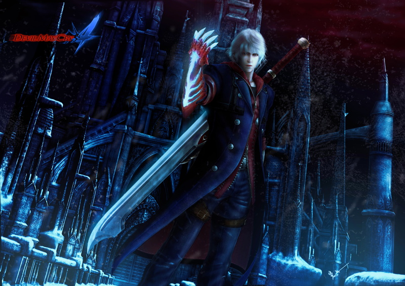 Nero, cosplay, anime, Devil May Cry 4, 4K, Devil May Cry