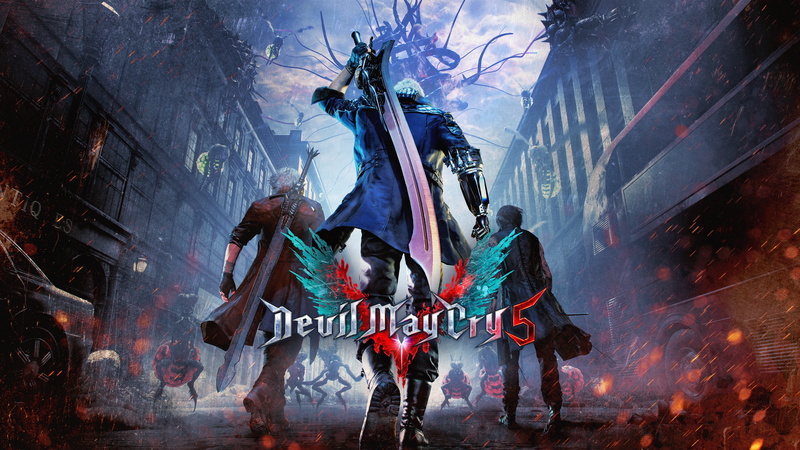 4K, E3 2018, Nero, Devil May Cry 5, 5K, 2019 Games, Dante, 8K