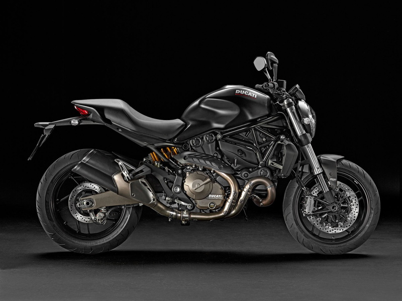 motorbike, 821, motorcycle, 2016, dark, monster, 1080P, bike, ducati