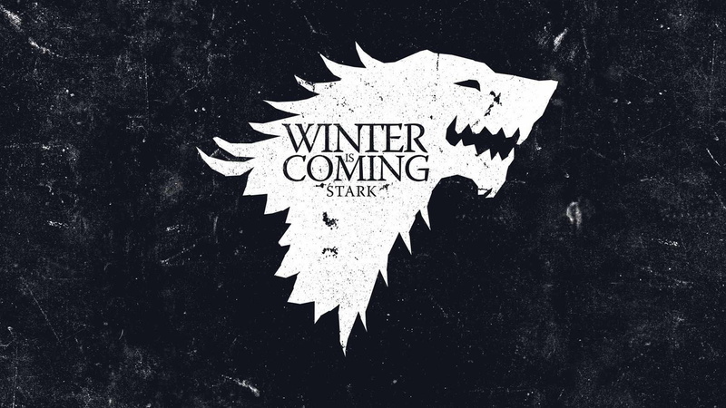 hd, 1080P, grey, wolf, thrones, dark, game, white, winter, game of thrones, coming