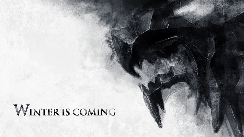 winter, Game of Thrones, 1080P, Winter Is Coming, wolf