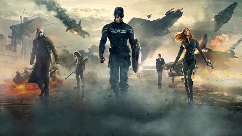 Captain America: The Winter Soldier, Captain America, Black Widow, Nick ...