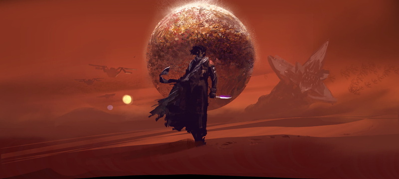 science fiction, portrait display, 1080P, Dune (series), Futurism