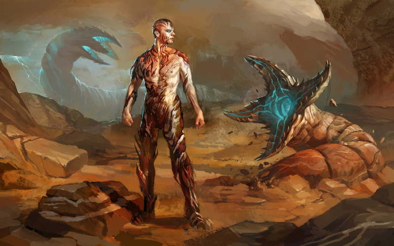 game, creativity, Leto Atreides, men, standing, full length, young men, land, fantasy art, indoors, real people, adult, occupation, science fiction, application