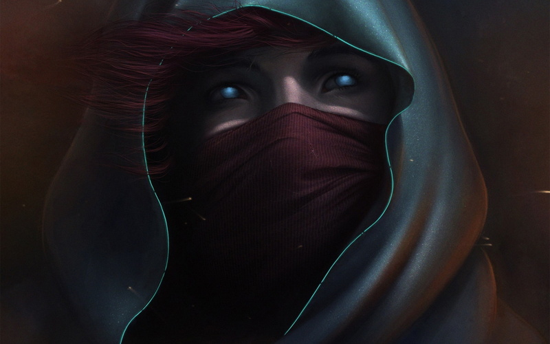 blue eyes, Dune (series), artwork, 1080P, redhead, fantasy Art