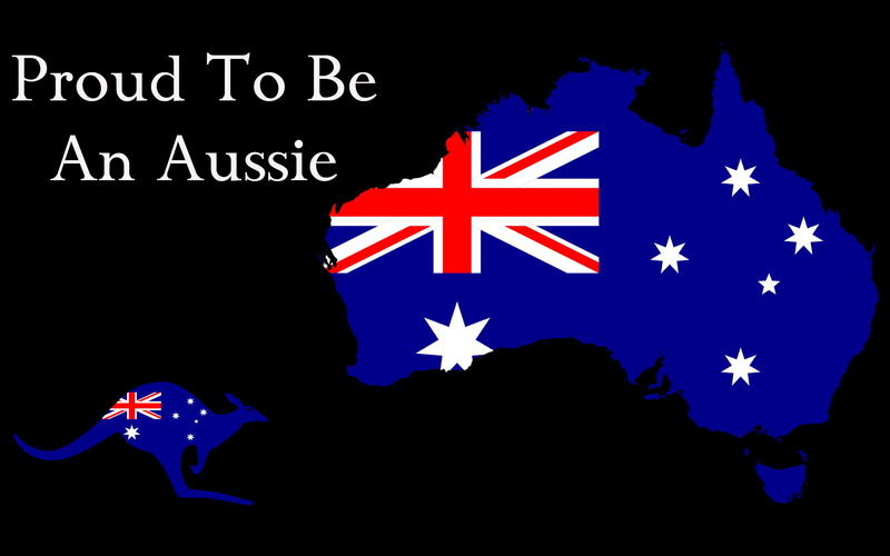 Holiday, 1080P, Kangaroo, Australian Flag, Australia Day