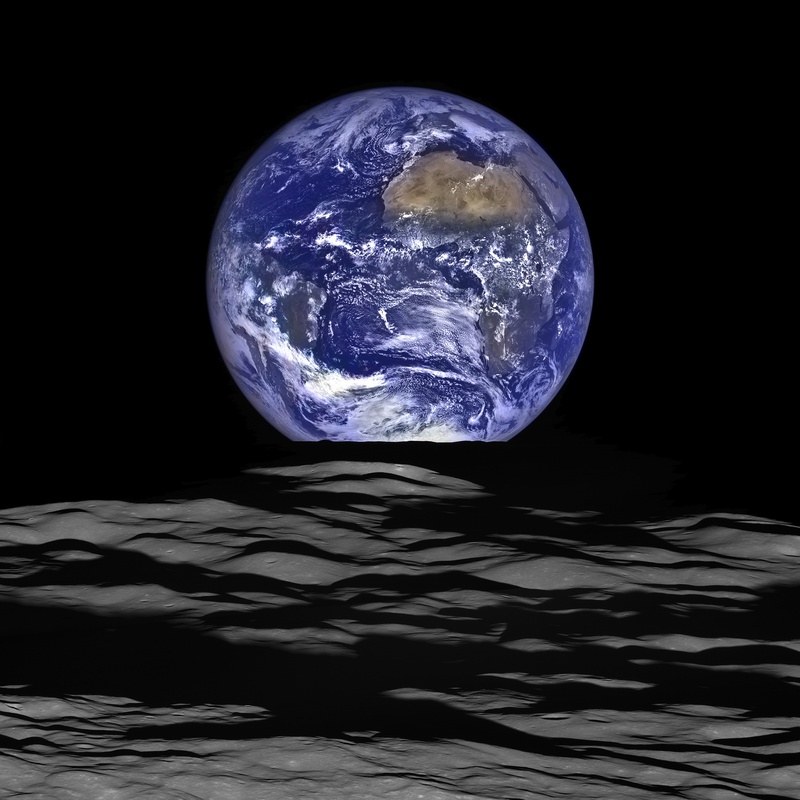 spacecraft, shape, water, black background, solar system, planet earth, sphere, nature, no people, lunar reconnaissance orbiter, earth, nasa, 1080P, orbit