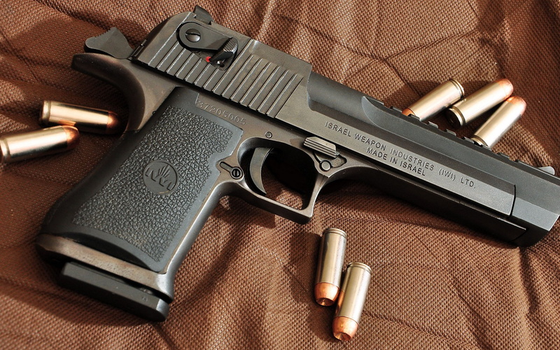 Desert eagle, gun, 1080P, bullets