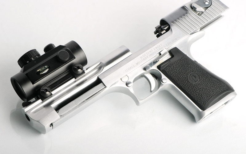 photography, 1920x1200, silver, black, handgun, dessert, eagle, 1080P, pointer, desert, desert eagle, pistol, laser