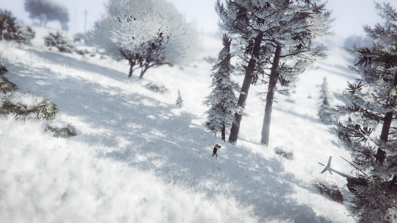 Rockstar Games, coniferous tree, snowcapped mountain, shadow, adventure, nature, day, sport, helicopters, environment, cold temperature, winter, scenics - nature