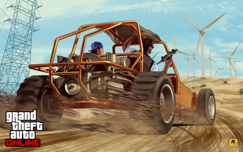 gta online, 2K, Grand Theft Auto V, art, online, gta, desert