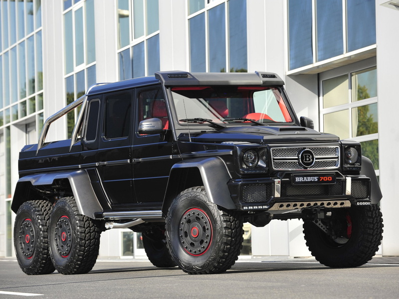6x6, mercedes, tuning, 1080P, offroad, 2013, suv, w463, g63, brabus, custom, amg, benz