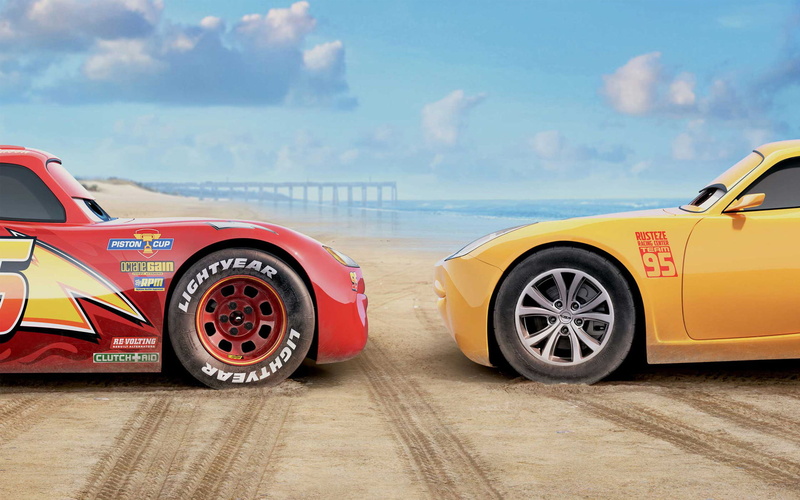 mode of transportation, sea, day, McQueen, wheel, land vehicle, sports car, Lightning, tire, yellow, transportation, travel, water, Cars, car, outdoors