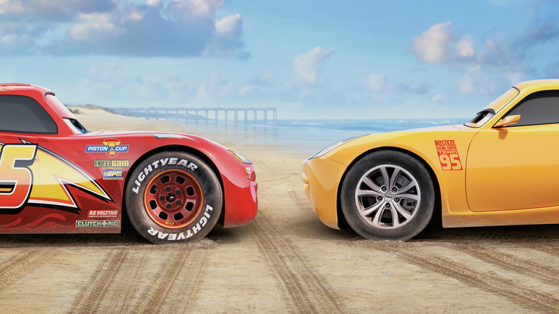 Cruz Ramirez, 8K, Lightning McQueen, Cars 3, Animation, Pixar