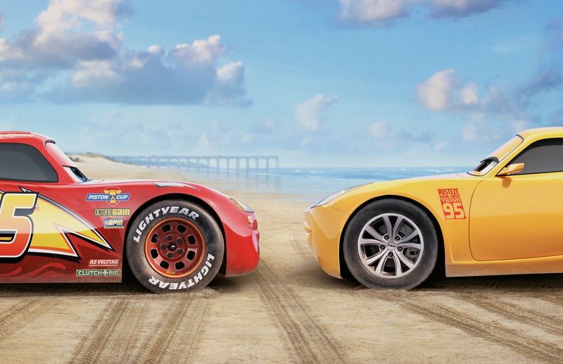 Cruz Ramirez, Lightning McQueen, Cars 3, 1080P, Movie