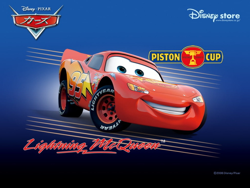 entertainment, cars, 480P, lightning, mcqueen, movies, movie, racer, art, hd, smiling face, Pixar