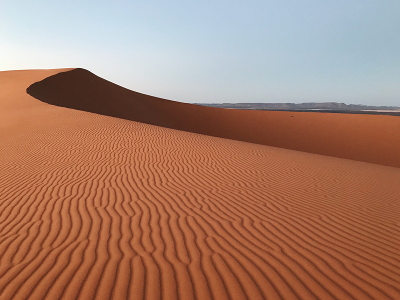 morocco, pattern, beauty in nature, clear sky, lines, nature, tranquility, environment, dunes, arid climate, rippled, sahara, desert, sky, merzouga, tranquil scene