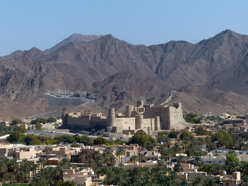 ancient civilization, built structure, architecture, history, 4K, travel, castle, outdoors, village, land, medieval, oman, nature, no people, building exterior