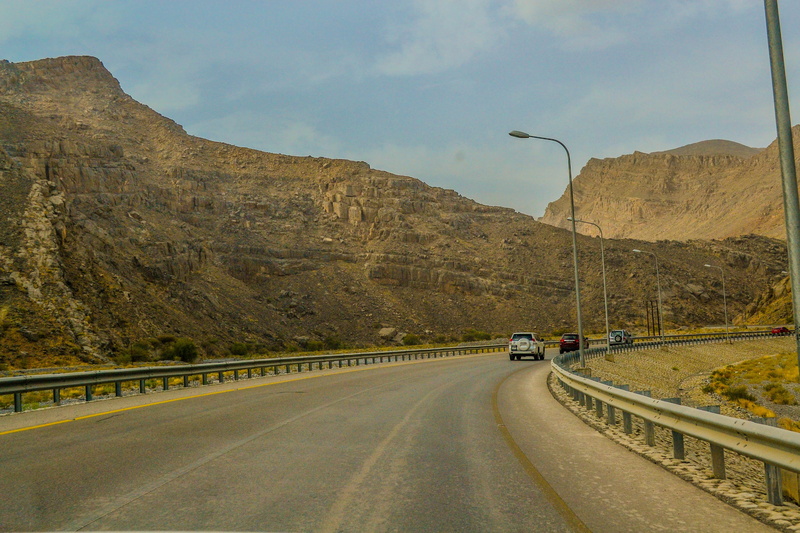 highway, motion, transportation, street, mountain, travel, marking, direction, mountain range, outdoors, land vehicle, oman, the way forward, jebel akhdar