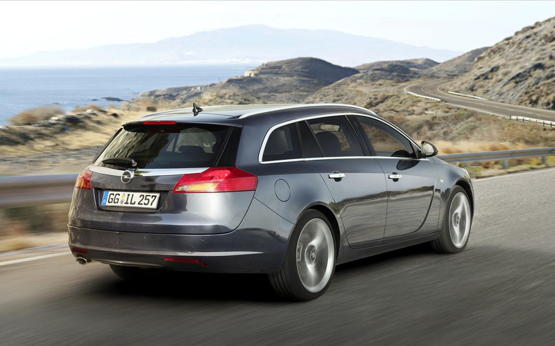 opel, caravan, cars, silver, 1080P