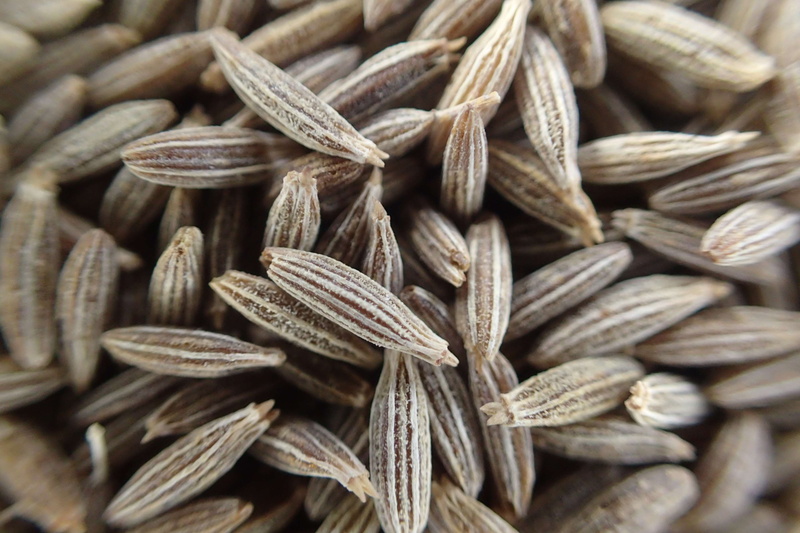 cumin, still life, backgrounds, close-up, abundance, food and drink, high angle view, brown, nature, seed, 4K, spices, selective focus, large group of objects