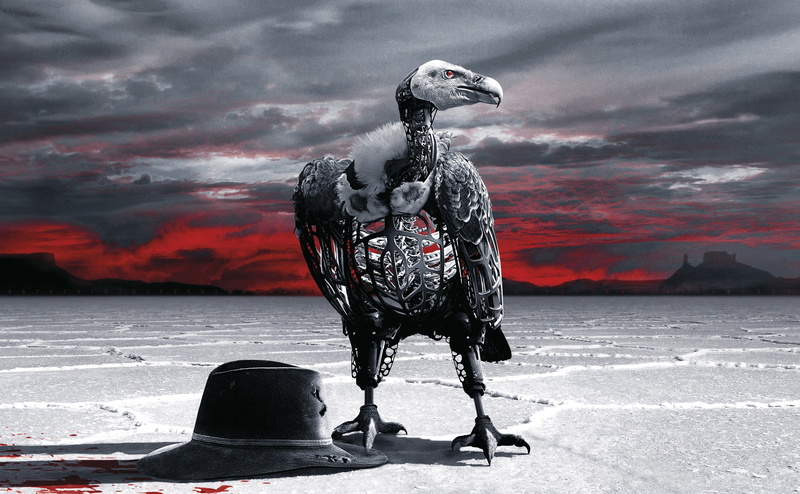 water, Eagle, animal wildlife, sciencefiction, hbo, nature, sunset, Season2, robots, Movies, series, scenics - nature, tv, sky, animal themes, vertebrate
