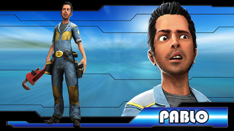 real people, standing, portrait, LocoCycle, males, men, Pablo, young adult, video games, looking at camera, transportation, young men, mid adult men, Twisted Pixel