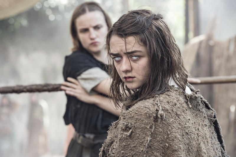 Game of Thrones 6 season, Maisie Williams, 4K