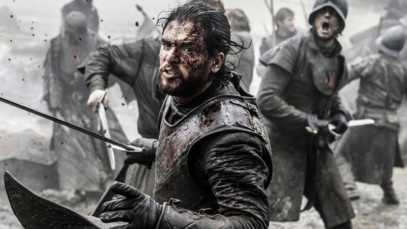 knight, wearing, man, 4K, Jon Snow, brown, 6 season, Game of Thrones, armor, Kit Harington