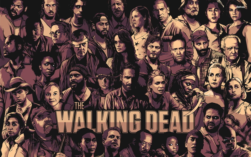 The Walking Dead, Negan, 1080P, Rick Grimes