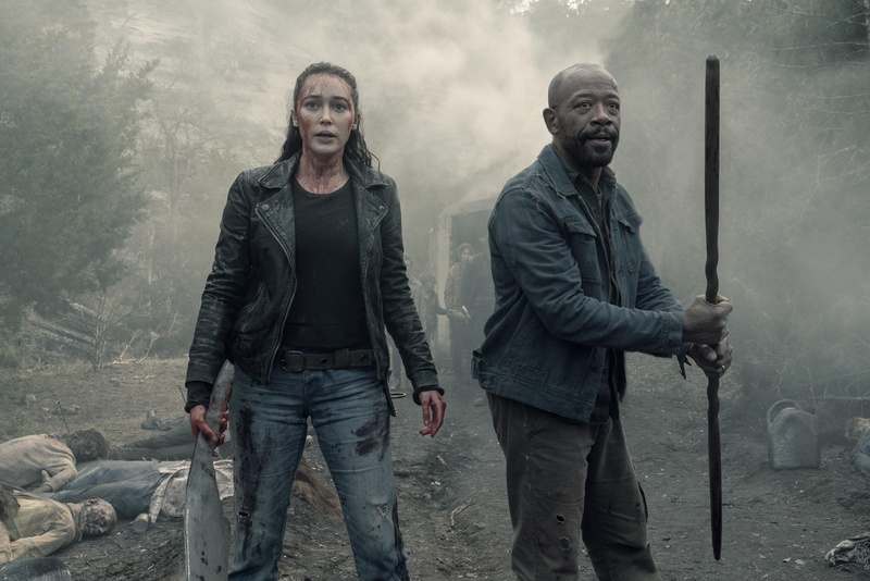 4K, TV Show, Alicia Clark, Lennie James, Morgan Jones, Fear the Walking Dead, Alycia Debnam Carey