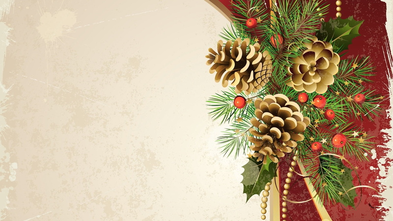 illustration, winter, fir Tree, holiday, cultures, frame, pinecone, tree, pattern, plant part, holly, indoors, green Color, decor, leaf, growth, no people