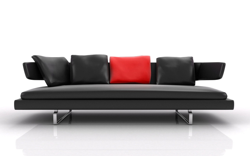 pillow, three dimensional, business, indoors, modern, 1080P, decoration, living Room, wealth, couch, studio shot, luxury, lifestyles, black, elegance