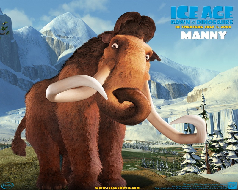 mountain range, animal themes, Ice Age, Ice Age: Dawn of the Dinosaurs, snow, snowcapped mountain, mammal, 720P, nature, day, vertebrate, scenics - nature