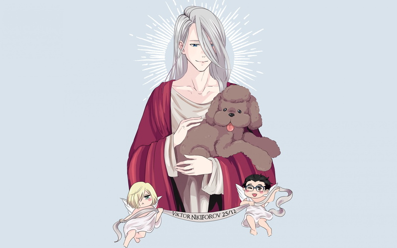 Yuri!!! on ICE, Anime, Viktor Nikiforov, 2K