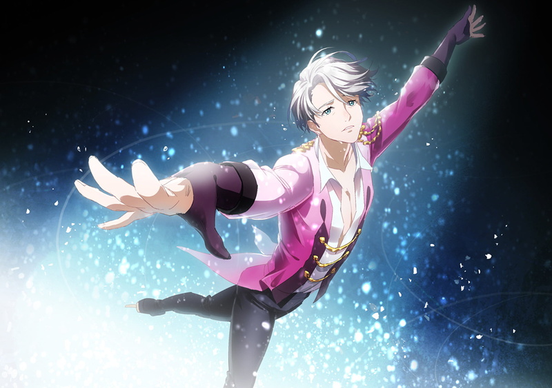 blue, winter sport, arts culture and entertainment, young adult, human body part, 1080P, one person, event, adult, Anime, females, Yuri!!! on Ice, illustrations